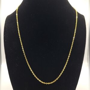 18K Gold Plated Layering Chain Necklace